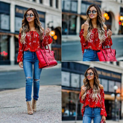 

Fashion Women Summer Loose Top Short Sleeve Blouse Ladies Casual Tops T-Shirt us