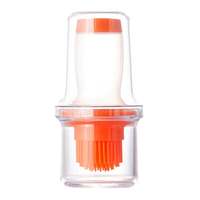 

1PC Portable BBQ Basting Brush Oil Bottle With Brush Baking Pastry Oil Brush Kitchen Baking Honey Oil barbecue Tool Gadgets