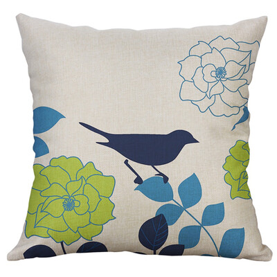 

〖Follure〗Simple Linen Creative Lovely Pillow Cover Pillow Cover Car Pillow Cover