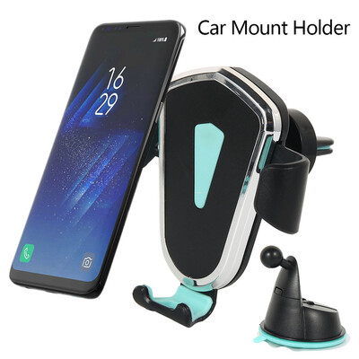 

2-in-1 Gravity Car Air Vent Windshield Dash Smartphone Mount Car Phone Holder