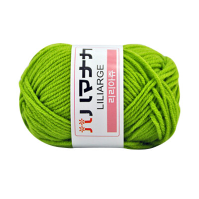 

Toponeto 1PC 25g Chunky Colorful Hand Knitting Milk Cotton Crochet Knitwear Wool A