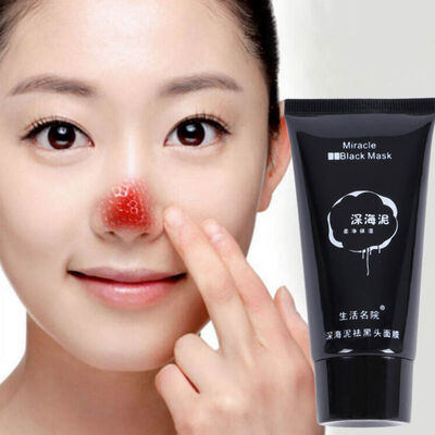 

1pcs Dead Sea Black Mud Mask Collagen Blackhead Peel Off Tear Pull Masks Deep Cleaning Pores Acne Face Care Tools Make Up
