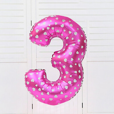 

Gobestart Number Balloon Baby Shower Kids Birthday Celebration Foil Balloons