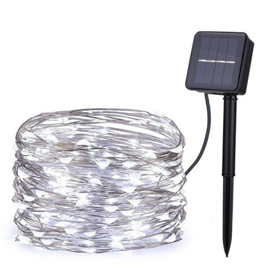 

100LEDs Outdoor Solar Powered Fairy String Light for DIY Party Halloween Christmas Wedding Decoration