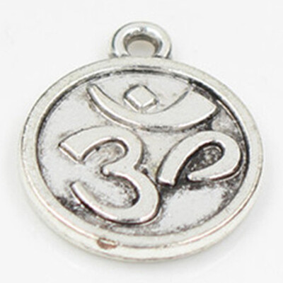 

Wholesale Tree Yoga Charm Jewelry Findings Antique Silver Charms DIY Making Pendant