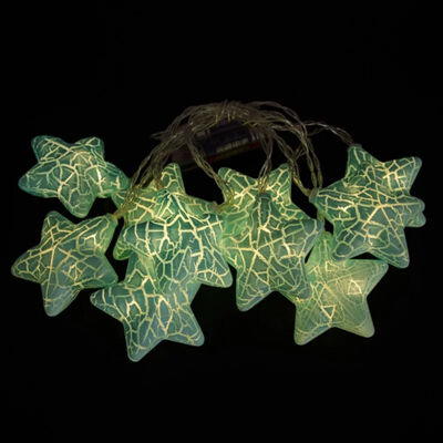 

Portable Battery Powered LED Star Shape String Lights for New Year Spring Party Decor Holiday Festival Decor Lights