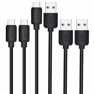 

USB Type C Cable Kiirie 3 pack 1FT 2×33FT Type A to Type C Data Charging Cable for LG NexusGoogle Huawei Macbook 12