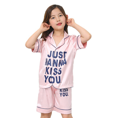 

SpringSummer Children sleepwear set baby boy&girl sleep clothing set kids Pajamas set fit for 3Y-10Y