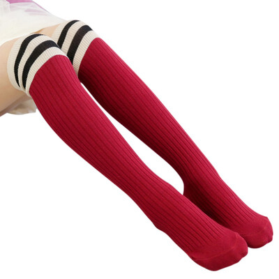 

Fashion Kids Sport Football Soccer Long Socks Over Knee High Sock Baseball Hockey Sock 1-15Y