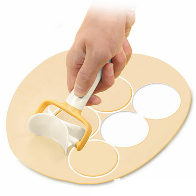 

JPGIF Cookie Round Rolling Biscuit Cutting Pastry Blade Dough Circle Cutter