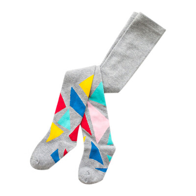 

1-8Y Children Clothing Kids Baby Girls Tights Soft Cotton Pantyhose Knitted Fashion Tights Stocking SpringAutumnWinter