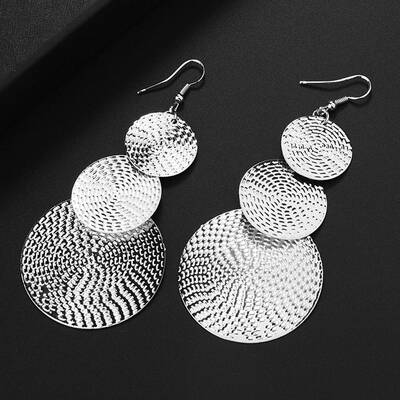 

Statement Earrings 2019 Geometric Earrings For Women Round Dangle Earrings