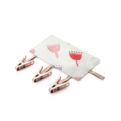 

〖Follure〗Portable Socks Dry Cloth Travel Portable Folding Cloth Hanger Clips