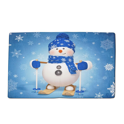 

〖Follure〗Christmas Floor Kitchen Door Bathroom Mat Indoor Bathtub Carpet Doormats Decor