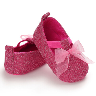 

Infant Girl Shoes Baby Girl Breathable Bowknot Anti-Slip Casual Sneakers Toddler Soft Soled Walking Shoes first walkers Shoes