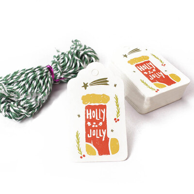

Decorative Merry Christmas Paper Tags Gift Tags Label Hanging Cards Diy Craft Party Supplies Hanging Ornaments