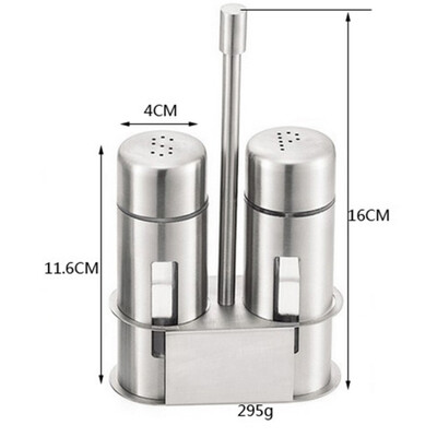 

304 Stainless Steel Seasoning Bottle With Handle For Soy Sauce Vinegar Household Seasoning Bottle Set For Kitchen