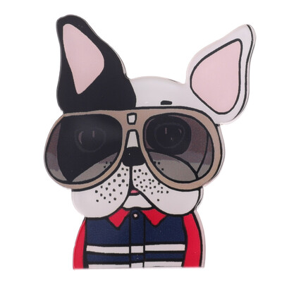 

Acrylic Cute Dog Brooches Women Bag Clothes Cartoon Teddy Husky Puppy Brooch Animal Badge Jewelry Best Gift Jewelry Gifts