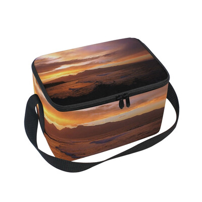 

ALAZA Lunch Box Insulated Beach Sea Lunch Bag Large Cooler Tote Bagfor Men Women