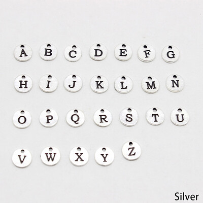 

26 Letters A- Lucky Romantic Roses Necklace Mini Flower Choker Fashion Woman Charm Pendant Gift For Womens Gift