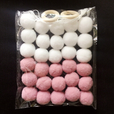 

Wool Felt Balls 2cm Handmade Kids Room Wall Home Decor Ornament Hanging Nursery Pom Pom Garland Decorative Accessories HOT