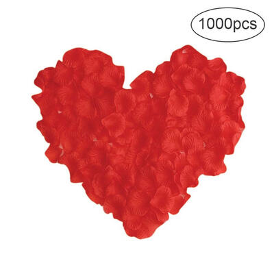 

Artificial Silk Cloth Rose Petals For Valentines Day Festival Wedding Bride To Confetti Decor Party Favors Wedding Decoration
