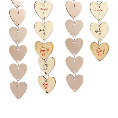 

DIY Blank Wooden Calendar Message Board Birthday Reminder Family Wood Calendar Listing Board Home Wall Hanging Decorations