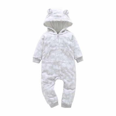 

New Born baby Winter Atutumn warm clothes boys Girls tracksuit newborn baby long sleeved rompers girls cotton jumpsuit