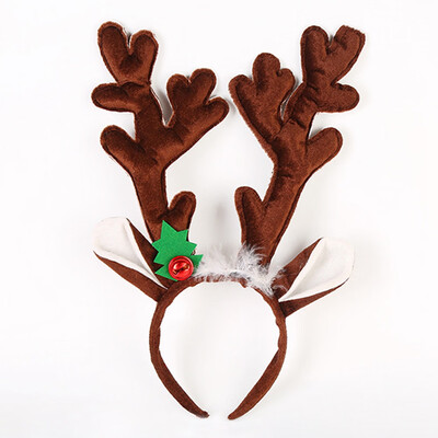

Fashion Christmas Deer Antlers Party Costume Hairband Headband Women Girls Gifts