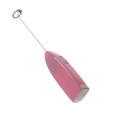 

Mini Egg Beater ABS Plastic Handle Handheld 304 Stainless Steel Electric Milk Coffee Frother