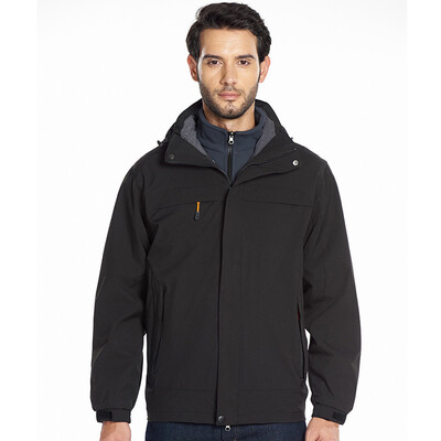 

Toponeto Mens New Outdoor Mountaineering Clothing Two-piece Three-in-one Warm Coat