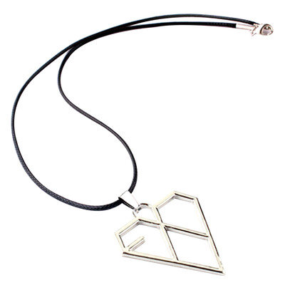 

Kpop EXO Equal Heel Round Heart Pendant Combination Logo Pendant Necklace Letter Pendant Necklace Fans Hot Gift