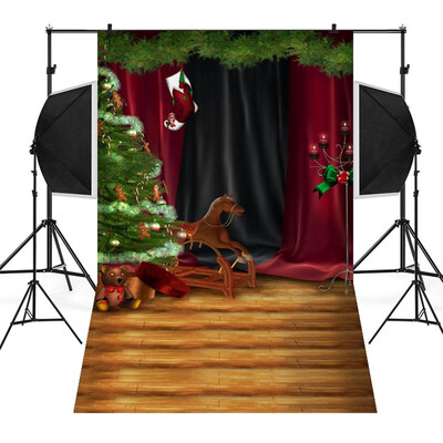 

Tailored Christmas Backdrops Snowman Vinyl 3x5FT Lantern Background Photography Studio