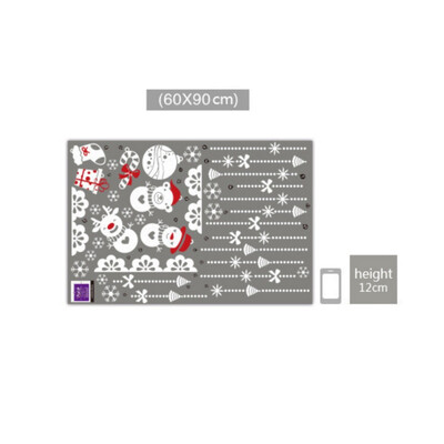 

Creative Christmas Stickers Clasic Hanging Snowman Gift Christmas window sticker