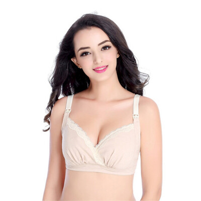 

Maternity Clothes Women Comforty Wire Free Feeding Nursing Pregnant Maternity Breastfeeding Bra PE2