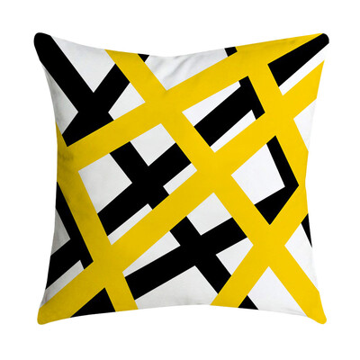 

Siaonvr Pineapple Leaf Yellow Pillow Case Sofa Car Waist Throw Cushion Cover Home Decor