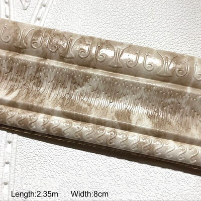 

3D Waterproof Moisture Proof Wall Edge Sticker Household Furniture TV Background Edge Corner Protections Cover for Baby Safety