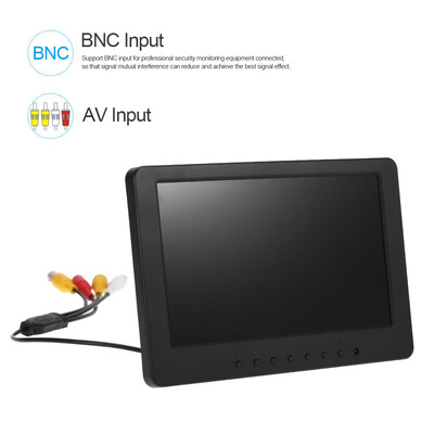 

S701 7 inch TFT LCD Monitor Screen 169 1024 600 BNC AV Video Audio for PC Security VCD DVD