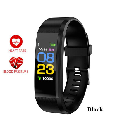 

ID115plus Bluetooth Sports Smart Watch OLED Heart Rate Sport Bracelet Pedometer Tracker