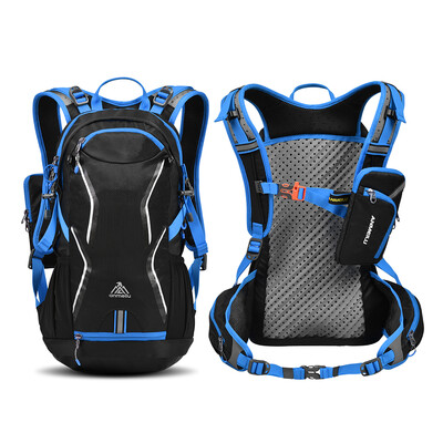 

18L Outdoor Cycling Backpack Lightweight Shoulder Bag Trekking Hiking Climbing Sports Hydration Backpack Daypack with Rain Cover a