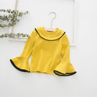 

Long Sleeve Fashion Girls Tops Toddler Kids Baby Girls T-shirt Pullover Children T-Shirt Blouses Spring Autumn