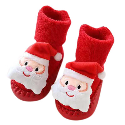 

Christmas gift Socks Themed Children Newborn Cotton Cartoon Socks Winter Kids Baby Infant Anti-slip Children Unisex Socks