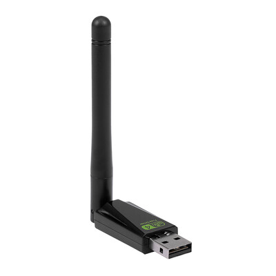 

USB Wifi Router Adapter Driver-free Network LAN Card Plug & Play With Rotatable Antenna for windows XPVistaLinux