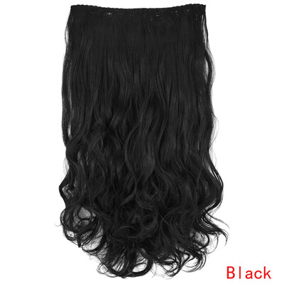 

Gobestart U-shaped Half Head Cover Whit 7 Clip Fashion In Hair ExtensionsCurly Pretty Wom