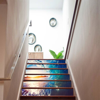 

Toponeto DIY Steps Sticker Removable Stair Sticker Home Decor Ceramic Tiles Patterns