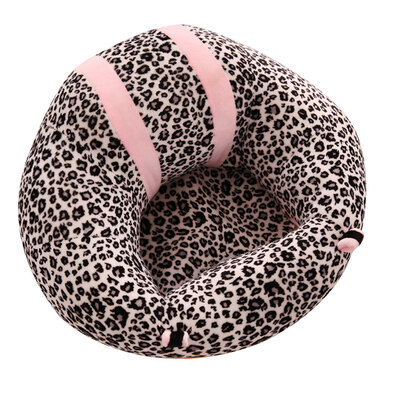 

Baby Support Seat Soft Plush Floor Seat Cartoon Stuffed Sofa Learn Sit Chair Deer Vein Pattern