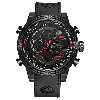 

WEIDE WH5209 Quartz Digital Electronic Watch Business Men Fashion Casual Outdoor Sports Male Wristwatch Dual Time Month Date Week