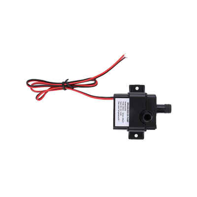 

Universal DC 12V Water Pump 240LH Mini Ultra Quiet Brushless Water Pumps Black