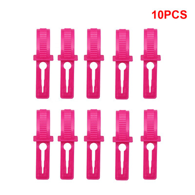 

Toponeto Windproof Scratch Hanger Hook Portable Clothes Non-slip Fixed Buckle 10 Pack
