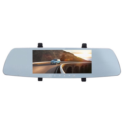 

ADDKEY 7 Inch Touch Screen Car DVR 1080P Dual Lens Camera Rearview Mirror Video Recorder Dash Cam Auto Camera Portable Recorder
